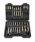MyCense Premium 39 Piece Transmission Fluid Adapter Kit With Assorted Fitting Connectors, hose and fittings in hard case.