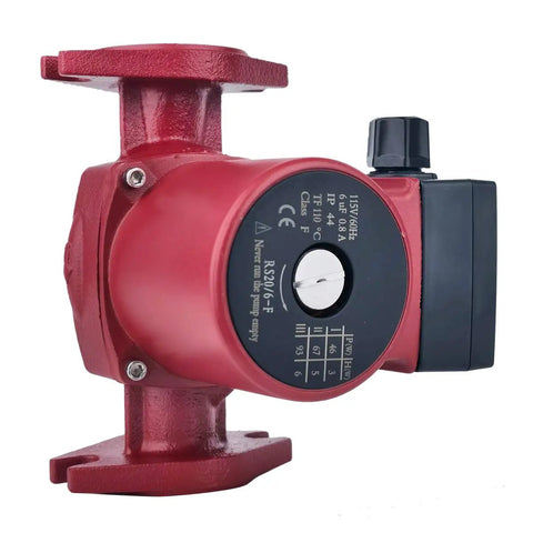 Heavy Duty 3 Speed Hot Water Pressure Booster Pump With One Inch Flange for efficient home boiler circulation.