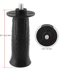 Two Pack 8mm Thread Angle Grinder Side Handle Replacement, Plastic Sander Grip, Non Slip, Easy Install, Fits Most Angle Grinders, 2 Pc Tool Accessory Kit