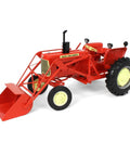 Allis Chalmers D Fifteen Tractor With Front Loader One Sixteenth Scale Die Cast Model Poseable Front Wheels Open Station