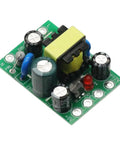 Two Pack AC DC Isolated Switching Power Supply Module Board Dual Output 110V 220V To 5V And 12V DC Converter Power Module For DIY Projects DIY Friendly compact PCB with transformer and capacitors