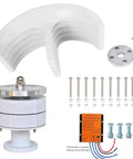 Off Grid Home Wind Turbine Generator Kit 3000W 4000W 5000W With Controller Power Up Vertical Windmill System components