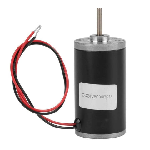 High Speed Permanent Magnet DC Motor 6V 12V 24V 3500-8000 RPM With CW CCW Control for DIY generator and small machines, copper windings