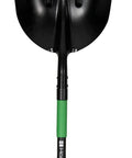 Scoop Shovel With Lightweight Aluminum Head Ergonomic No Slip H Grip D Handle And Fiberglass Core For Moving Feed Gardening