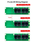 P-Link-CR wiring diagram showcasing Premium Communication Interface Board For Smart Bms delivering rock solid parallel battery setup.