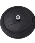 350W Front Wheel Drive Hub Motor Wheel For ES1 ES2 ES3 ES4 Electric Scooters, black tire with central hub
