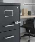 Zinc Alloy Cam Lock for cabinet doors and drawers, durable silver replacement hardware on file cabinet, easy to install