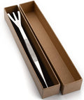 Precision Bonsai Tweezers And Rake Scraper Tool Set For Detailed Shaping And Soil Maintenance Stainless Steel Hand Tools For Plant Care Ideal For Hobbyists And Professionals Model JTT02, stainless steel tweezers in box