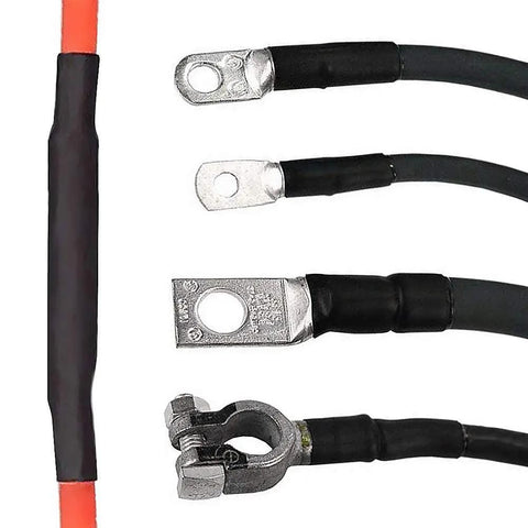 127-Piece Marine Grade Heat Shrink Tubing Kit With 2 To 1 Shrink Ratio Includes 2.0mm 2.5mm 3.5mm 5.0mm 7.0mm 10.0mm And 13.0mm Black Insulation