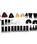 Heavy Duty Oscillating Tool Blades Kit Carbon Steel Multitool Blades For Metal And Wood Versatile Cutting Options Durable Universal Fit