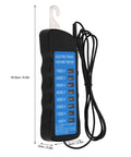 Up To 7000V Electric Fence Tester For Wires, Exciters, Grounding And Fence Assemblies, Multifunction Voltage And Tension Meter For Farms, Gardens, Sheep, Pets, And Horses, 16.5cm black handheld