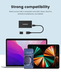 500GB Portable External SSD USB 3.1 Gen2 Drive With Metal Casing compatible with laptop, tablet, and phone