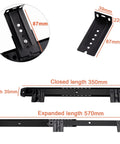 Heavy Duty Ball Bearing Drawer Slides Side Mount Cabinets Tables Built Tough As Nails Rust Resistant Steel Silent Smooth Glide Anti Collision Max Load Capacity Durability Workshop Store DIY Projects Without Glitches Or Annoyances, 350mm slides