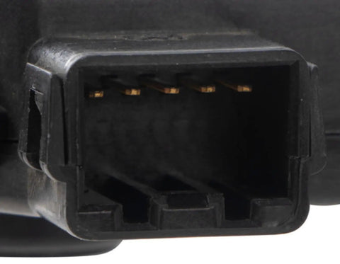 Close-up of connector for Left Driver Side HVAC Blend Door Actuator For 2015 To 2019 Kia Soul And Soul Electric.