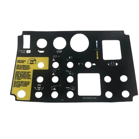 Top Shelf Replacement Platform Control Panel Decal Sticker For Genie Boom Lifts Z-30/20N Z-34/22 DC Z-34/22N Slick OEM Graphics 43036Gt 43036 Parts