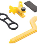 Bike Wheel Repair Tool With Wheel Truing Stand And Percentage Adjustment for precise alignment, compact, lightweight components.