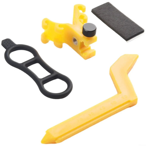 Bike Wheel Repair Tool With Wheel Truing Stand And Percentage Adjustment for precise alignment, compact, lightweight components.
