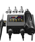 2 In 1 Soldering Station With Digital Display Hot Air Gun And Solder Iron For Cell Phone BGA SMD PCB IC Repair Rework Tool