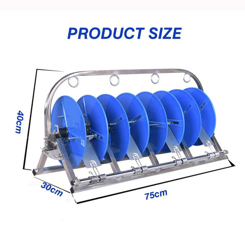 Portable Heavy Duty Four Axis Cable Rack And Wire Dispenser For Auto Shops And Industry DIY Multi Axis Cable Storage And Wiring Harness Organizer