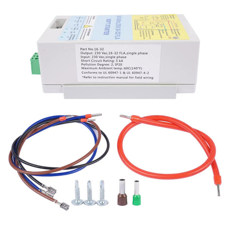 Smooth Operator Ac Starter For 4 To 7 Ton Residential Units includes wiring and connectors for easy installation and setup.
