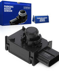 Front Or Rear Reverse Parking Sensor For Lexus ES350 2007 2012 Replacement Backup Aid With Six Blade Terminals No Wiring Harness Included Durable Sensor With Easy Install Front Or Rear Sensing For Safe Parking. Black parking assist sensor with box and manual