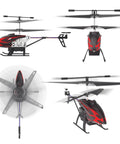 Kid Friendly RC Helicopter With 30 Minute Flight Time And LED Light Effects, Altitude Hold, One Key Takeoff And Landing, Indoor Drone