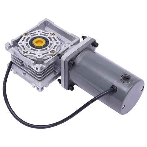 12V Variable Speed Worm Gear Reducer Motor RV40 120W 50K High Torque Adjustable Reversible Self Locking Worm Geared Reduction Motor