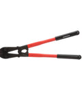 Model S18 Heavy Duty Bolt Cutter With Center Cut And High Leverage Jaws Industrial Grade Hardened Alloy Steel shown horizontally