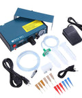 Auto Glue Dispenser With Digital Display 110V Solder Paste Liquid Adhesive Controller Dropper Machine Model 983 with accessories
