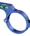 Blue 1-Inch Riflescope Bubble Level Accessory For No Fuss Precise Long-Range Shooting Quick-Flip Side Mount
