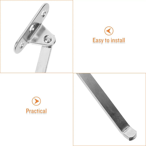 2 Pack Heavy Duty Iron Cabinet Hinges With Stable Support for Cabinets Wardrobes and Bookcases Built to Last, details