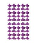 Modular Socket Organizer Inserts For Pegboard Grid System With Panels Fits One Quarter Inch Three Eighths Inch And One Half Inch Sockets Handy Multi Color Storage Kit For Garage And Shop Drawer Organization Purple Three Eighths Inch
