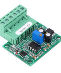 Frequency To Voltage Converter Module For PLC And Motion Control Converts 0-1KHz Pulses To 0-10V Analog Output FV-1KHz10V