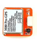 M80 Pro GPS Module With QMC5883 Compass for FPV Racing Drones, detailed view showing connections and components.