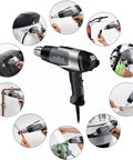 HL 2020 E Pro Grade Heat Gun With LCD Display 1600 W Hot Air Tool for diverse applications including welding and tinting