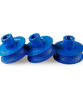 3 Inch Diamond Grinding Wheel Five Eighth To Eleven Thread U Shaped Stone Polishing Tool For Angle Grinders blue design