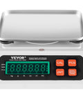 Industrial Counting Scale for Parts and Coins With 10 Kg Capacity, features LED display and stainless steel pan for precise weighing.