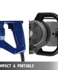 Happybuy Portable Electric Rebar Bender handle and bending arm showing compact design for easy operation on job sites
