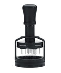 Planetary Needle Distributor Tool 51mm V3 For Espresso WDT Magnetic Base with adjustable depth coffee stirrer.