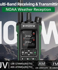Rad Long Range Ham Radio Handheld DM32 DMR Walkie Talkie With 2500mAh And 3800mAh Battery GPS APRS Digital Encryption display