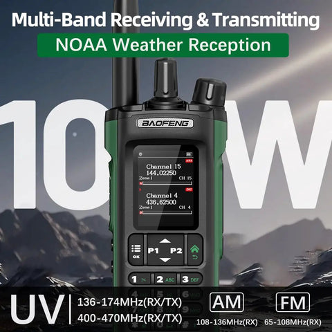 Rad Long Range Ham Radio Handheld DM32 DMR Walkie Talkie With 2500mAh And 3800mAh Battery GPS APRS Digital Encryption display