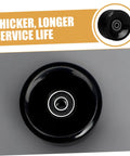 Quad Skate Wheels With Bearings Durable PU Roller Skating Wheels For Skates High Elasticity Wear Resistant And Comfortable Sliding Experience Easy Installation For Outdoor And Indoor Rides