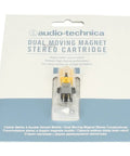 Audio Technica At91 Replacement Cartridge For Turntables Half Inch Mount Conical Stylus 0.6 Mil dual magnet design in packaging.