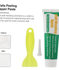 DIY Self Adhesive Wall Repair Cream Kit With Quick Drying Paste For Cracks And Holes 2 Pack Mending Set With Scraper