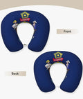 Maine State Flag Print U Shaped Travel Pillow With Memory Foam Cervical Support for naps on planes cars and in the office or home