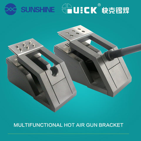 Multifunctional hot air gun bracket for 200W Hot Air Soldering Station for SMD Rework and Phone PCB Repair