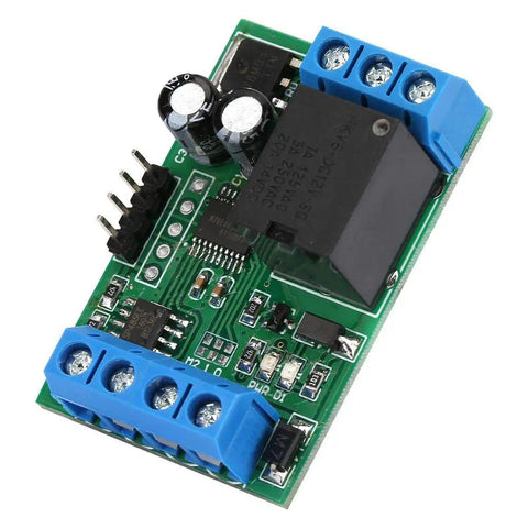 Ultra Compact RS485 Modbus RTU Serial Port Relay Module With Six Operational Modes 12V One Channel PLC Controller
