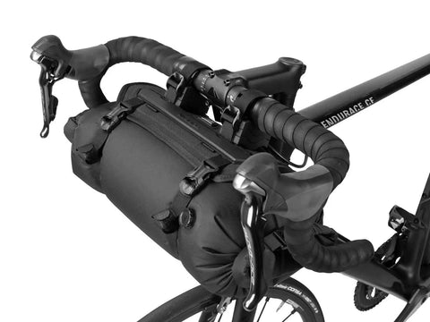 Front Loader 8L Waterproof Handlebar Bike Bag for Bikepacking With Removable Dry Bag Quick Release Mounts Air Release Valve
