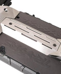 Traxxas Mini Maxx RC Chassis Armor Plate Stainless Steel Guard Beefed Up Upgrade Part for Durable Lightweight Protection