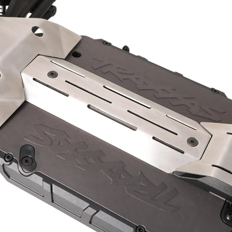 Traxxas Mini Maxx RC Chassis Armor Plate Stainless Steel Guard Beefed Up Upgrade Part for Durable Lightweight Protection